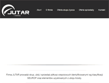 Tablet Screenshot of jutar.pl